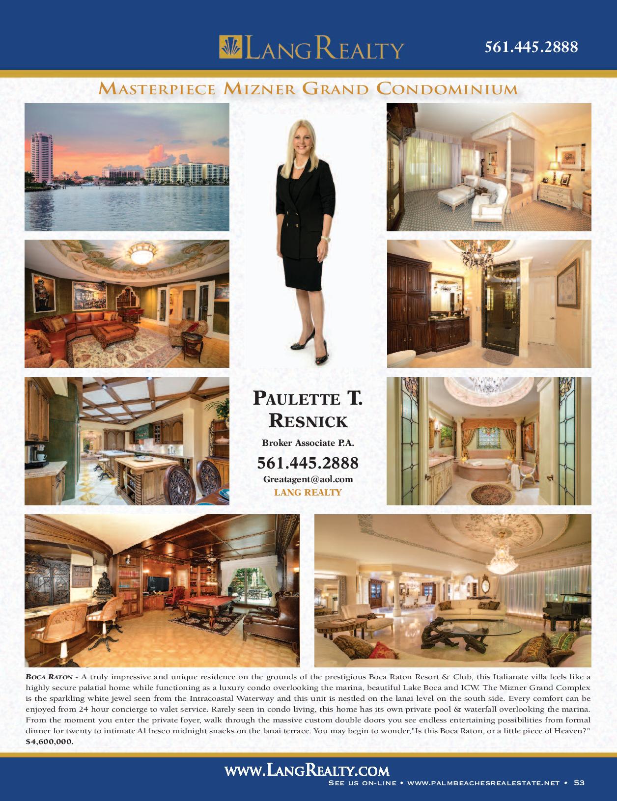 PAULETTE RESNICK REAL ESTATE